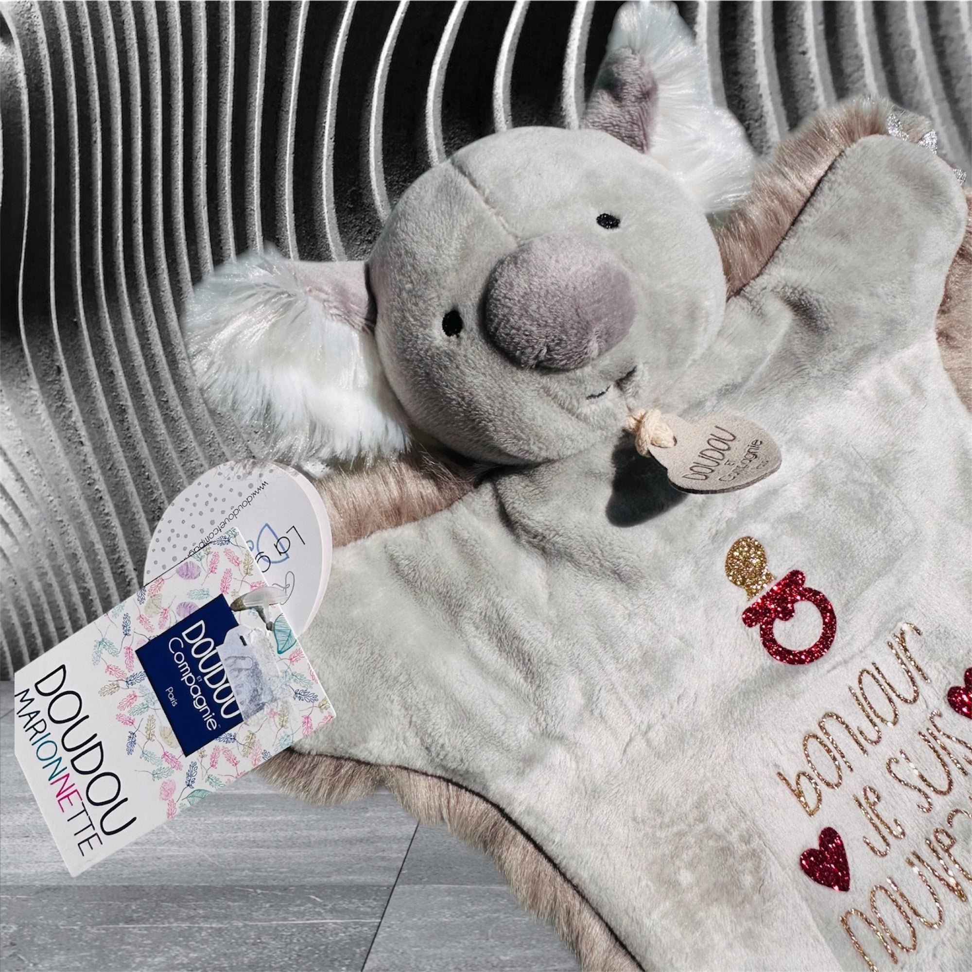 Doudou marionnette koala NOUVEAU NÉE