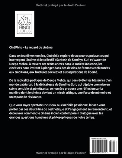 Cinéphilo Voir au delà de l'image : Santosh / Water.